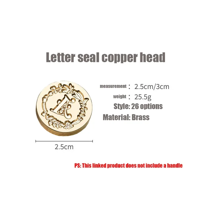 Description Picture 3 of itemA-Z Sealing Wax for Stamp Head Letter Retro Seal Kit Stamps Logo for Scrapbooking Surgut Print Set Wedding Craft Soaps Stamps