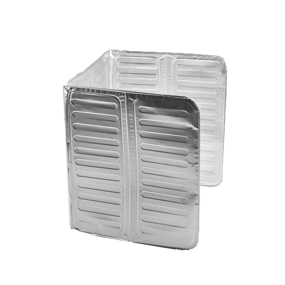 Aluminum Foil Panel Guard Counter Wall Floor Display Cooking Frying Oil Splash Cover Shield Kitchen Accessories