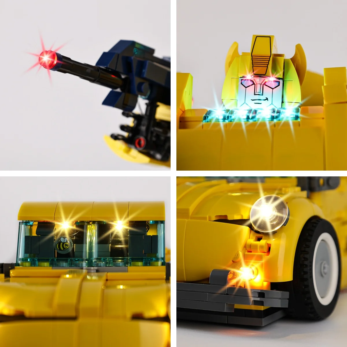 EASYLITE LED Lighting Kit for Bumblebee 10338 Building Blocks Not Include The Model 5