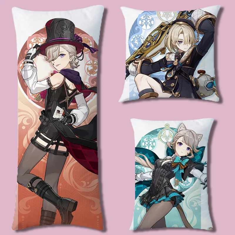 

Anime Game Genshin Impact Lyney Sexy Dakimakura Hugging Body Pillow Case Otaku Male Pillow Cushion Cover Bedding Gifts HY