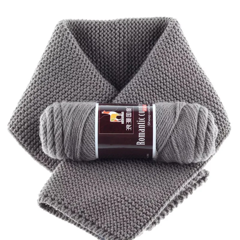 100g/Pc Hand knitting Alpaca yarn Soft Warm Wool Crochet Yarn Thread to knit sweater Scarves blanket Gloves line thick lana