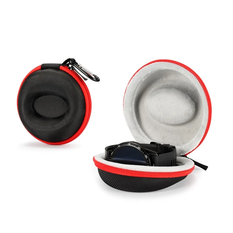 Travel Case Portable Storage Box for Single Watch Shock and Impact-resistant for Wristwatches & Smart Watches up to 50mm