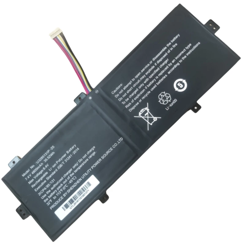 Bateria do Portátil para Evoo Teclast F15 Além Disso U3285131pv2s1p U3485131py-2s1p Gsp3285131 Evc1416bk A914 141s4 A914 - Imagem 5
