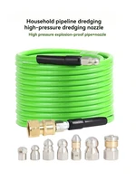 High pressure cleaning machine accessory pipeline flushing and dredging water mouse rotating nozzle channel dredging nozzle head 1
