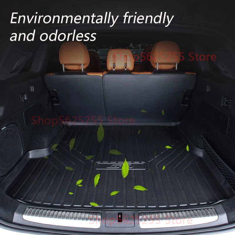 

For XPeng Xiao Peng G9 2024 Car Trunk Mat Trunk Pad Backrest TPE Waterproof Car Interior Decoration Modification Accessories