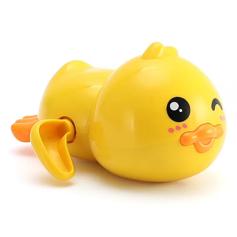 1/2Pcs Baby Bath Toys Swimming duck Bathing Cute Swimming Toy Toddler Pool Beach Classic Toy For Kids Water Playing for Gift 6