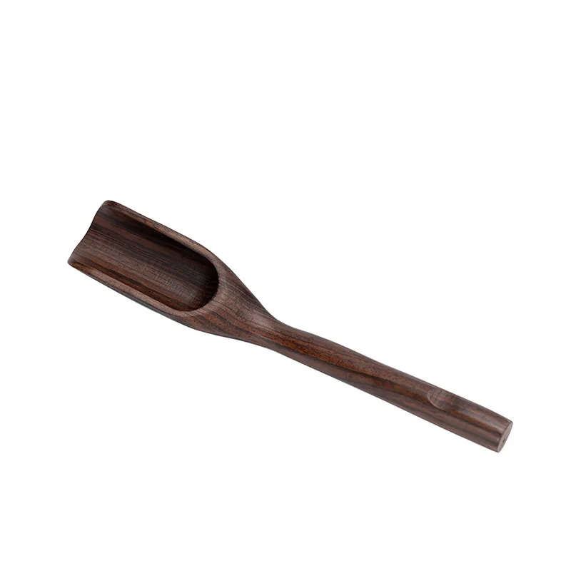 Vintage Tea Spoons Wood Chinese Kungfu Tea Scoop Shovel Wooden Scoop for Coffee Powder Spice Leaf Spoon Accessories