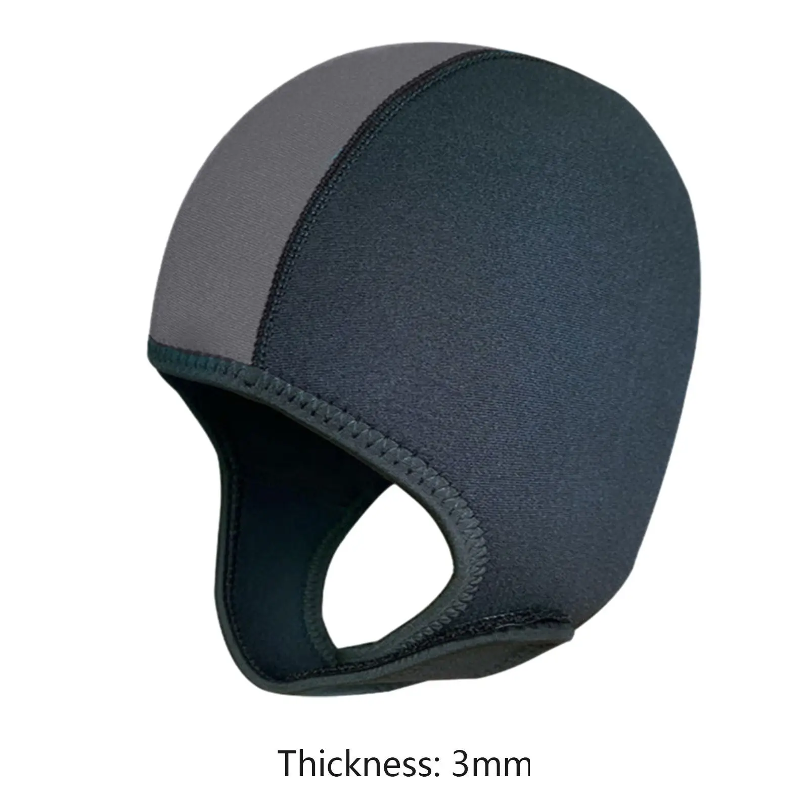 Scuba Diving Hood Cap 3mm Neoprene Diving Wetsuit Hood Keep Warm Scuba Hood for Water Sports Kayaking Sailing Underwater Winter