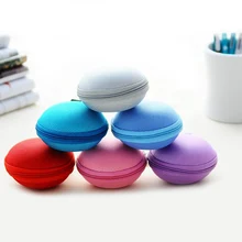

Portable Container Protective Storage Box For Headphone Colorful Headphone Case Travel Earphone Data Cable Charger Storage Bag