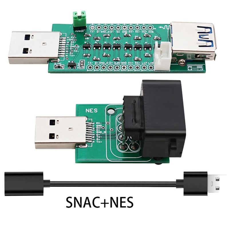 

USB 3.0 SNAC Adapter+NES For Mister Game Controller Conveter Accessory Parts Kit For De10nano Mister FPGA Mister IO Board