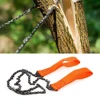Outdoor Portable Hand-drawn Wire Saw Field Mountaineering Life-Saving Chain Saw Tool Multi-function Saw Chain Pocket Chain Saw 6