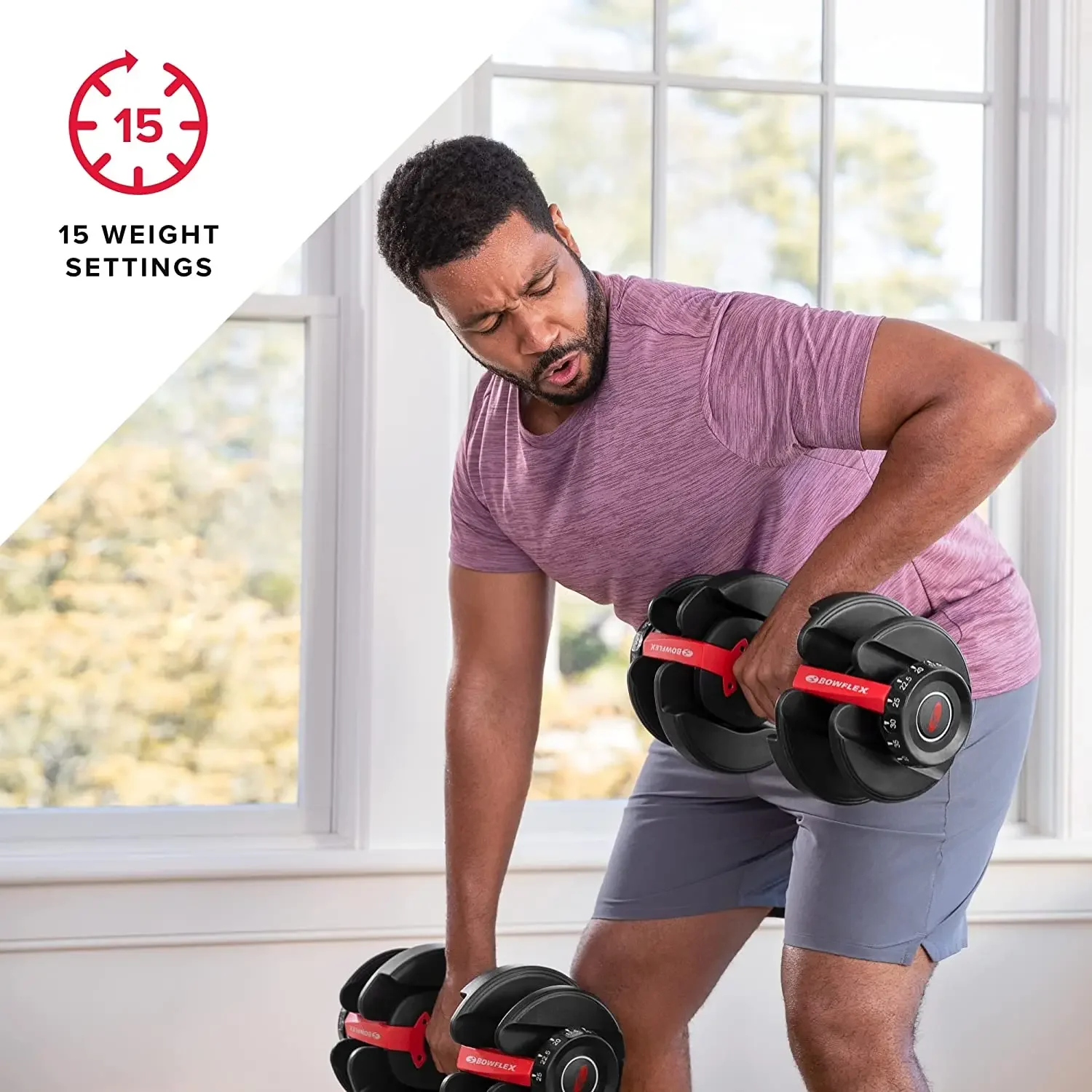 Description Picture 5 of itemAdjustable Dumbbells Set for Home Use, Gym Stand Rack, Brand Quality, 24kg, 40kg