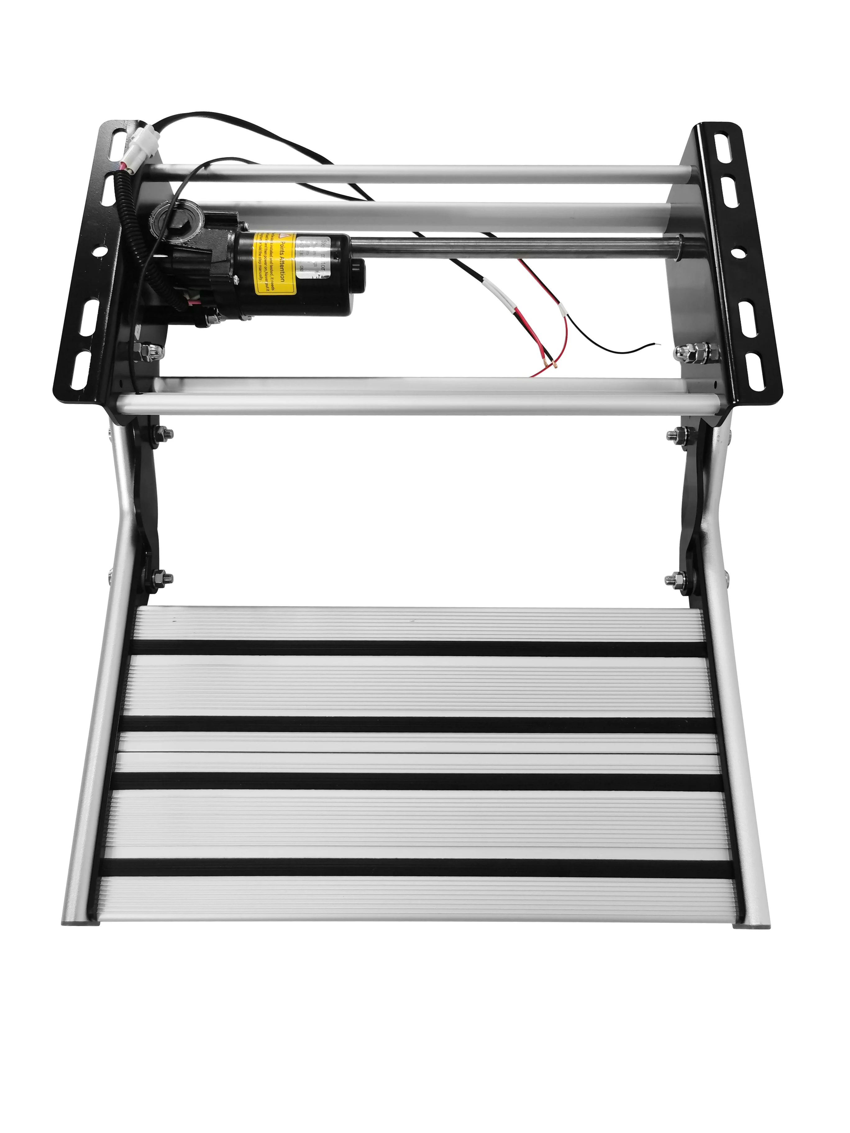 TYTXRV Caravan RV Step Aluminum Electric/Manual Pull Out Folding Singe Ladder rv step ladder