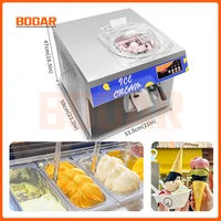 Bogar Ice Cream Machine 24 Liters Per Hour Automatic Gelato Party New Small Hard Desktop Stainless Steel Equipment Commercial 2