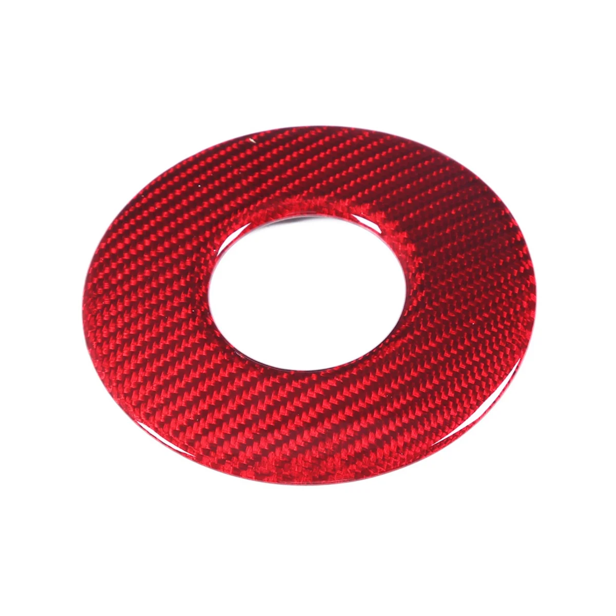 

For Toyota 86 2012-2020 Car Steering Wheel Central Cover Trim, Red