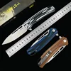 Y-START Flipper Folding Knife Ball Bearing Washer VG10 Blade G10 Handle 3 Colors Outdoor Camping Hunting Daily EDC Tools LK5021N 1