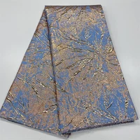 2023 High Quality African Nigerian Tulle Lace Fabric Organza Guipure Party Dress Brocade Jacquard French Lace For Wedding RC0704