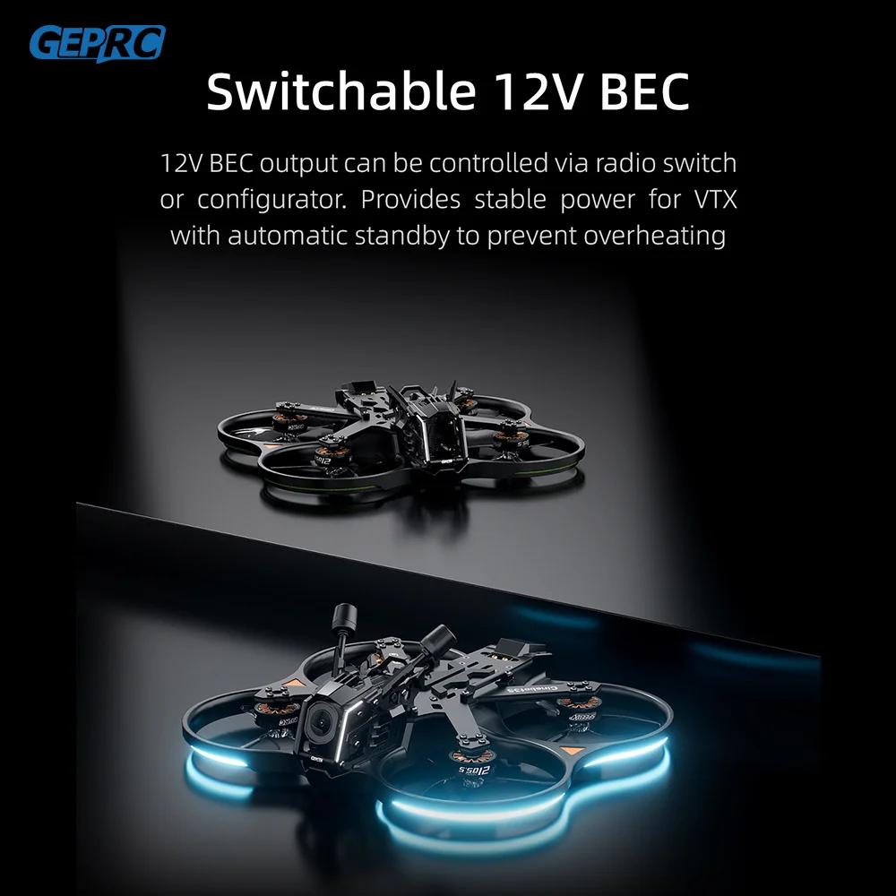 GEPRC TAKER H743 MINI 32Bit 60A Stack ICM42688-P Гироскоп DIY RC FPV Квадрокоптер Сменные аксессуары Запчасти thumbnail 2