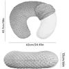 Soft Nursing Pillowcase - Removable Washable Cover for Breastfeeding Support, Ideal for Baby Feeding & Care, Suitable for Boys o 2