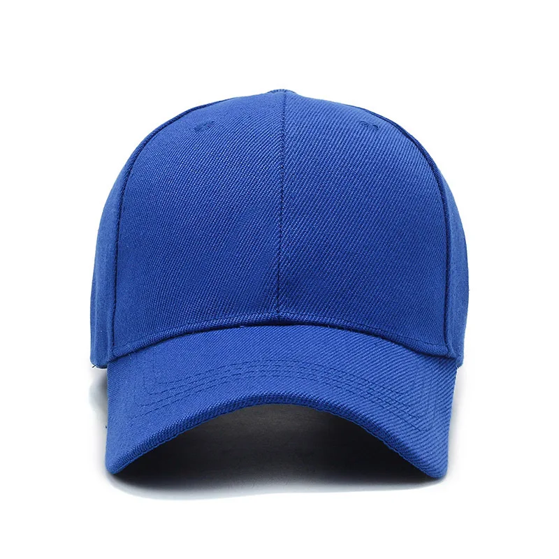 Unisex Cap Plain Baseball Adjustable