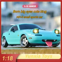Ldrc Ld1804 Rc Drift Car 1/18 Model 2.4g 2wd Esp Gyroscope Led Lights Full Scale Controlled Model Children Car Toys Gifts 1