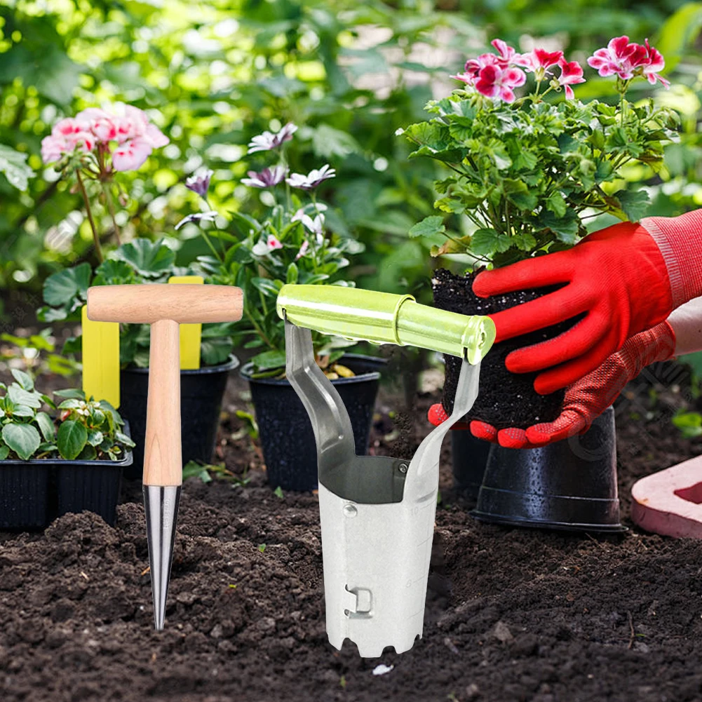 Seedling Set Transplanter Vegetable Flower Planter Transplanters Household Multifunctional Agricultural Tools Gardening Plant