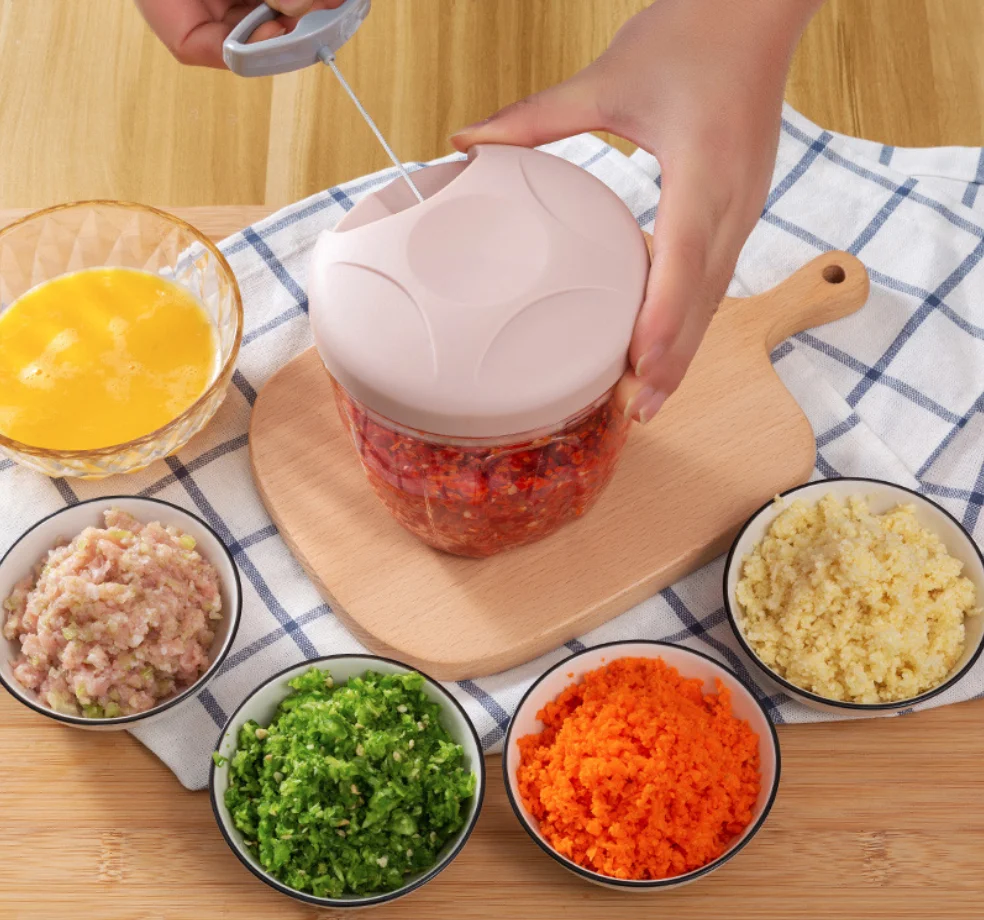 Manual Food Chopper for Vegetable Fruits Nuts Onions Chopper Hand