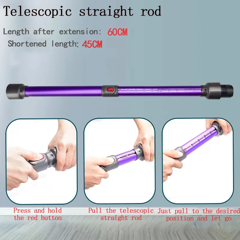 延長ロッド、Dyson V12 V10 スリムメタルアルミストレートパイプバーハンドヘルドワンドチューブ掃除機スペアパーツ HOT 延長ロッド、ダイソン  V7/V8/V10/V11 対応、メタルクイックリリースストレートパイプバー ハンドヘルドワンドチューブ掃除機 延長ロッド ストレート ... A35R延長ロッド、ダイソンV12 V10対応、スリムメタルアルミクイックリリースストレートパイプバーハンドヘルドワンドチューブ