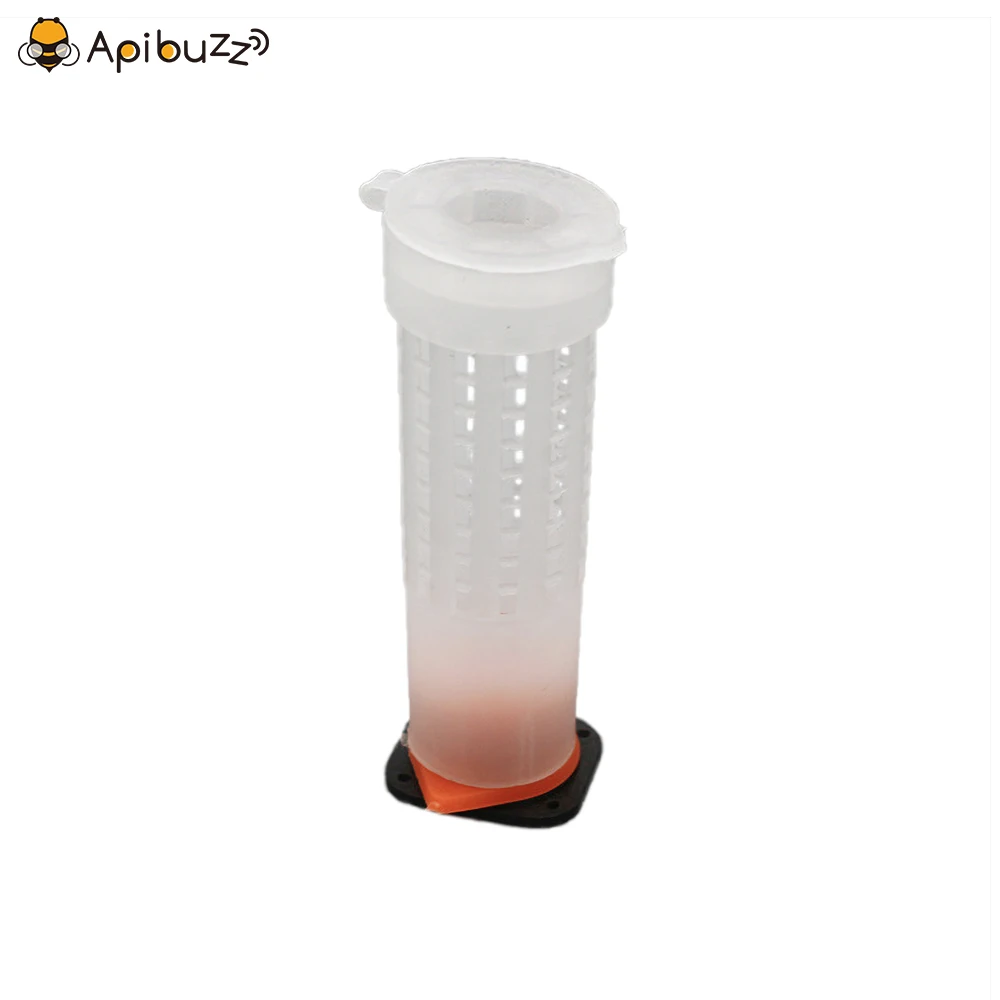 

Прочные клетки на роликах для волос, 50 шт., с подстаканником и креплениями для клеток для системы выращивания маток Nicot принадлежности для пчеловодства пчелиные инструменты