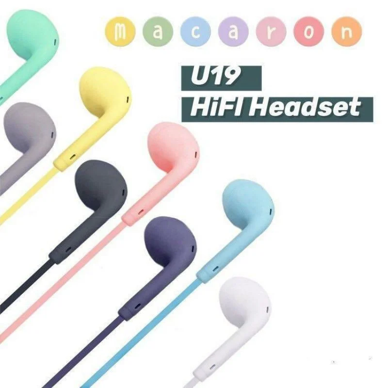 

10pcs Portable Sport 8 Colors Earphone Wired Super Bass With Built-in Microphone 3.5mm In-Ear Wired Hands Free For Smartphones