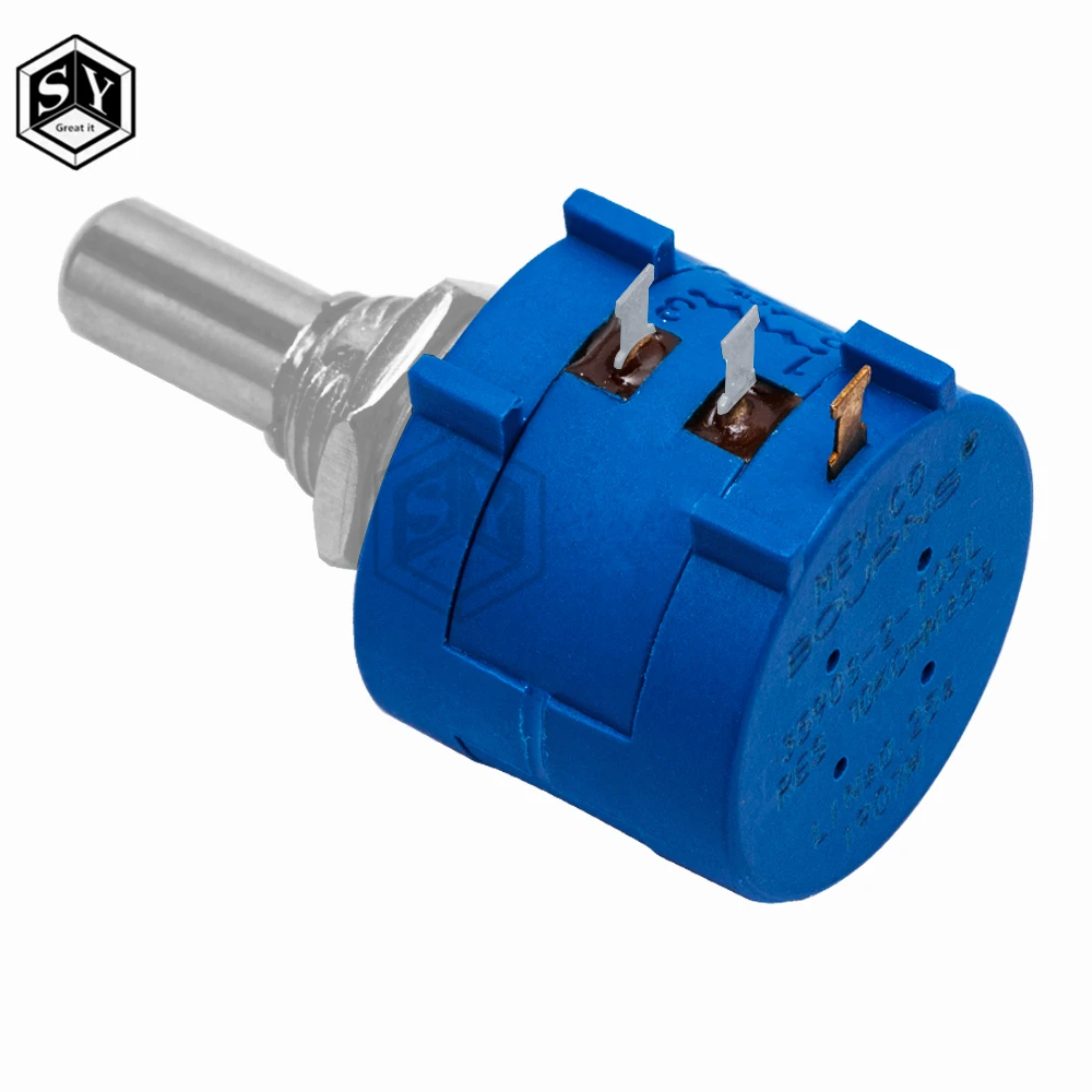Multiturn Potentiometer Adjustable Resistor 3590S Multiturn Potentiometer 500-100K ohm 3590 102-103