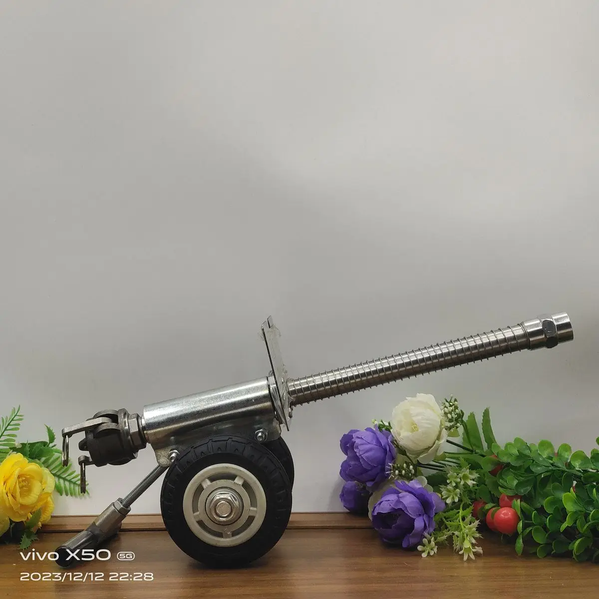 Cannon 40cm Increase Bold Ornaments Handcrafted Stainless Steel Home Feng Shui Cannon Decor, Unique Design as a Viral Hit 5