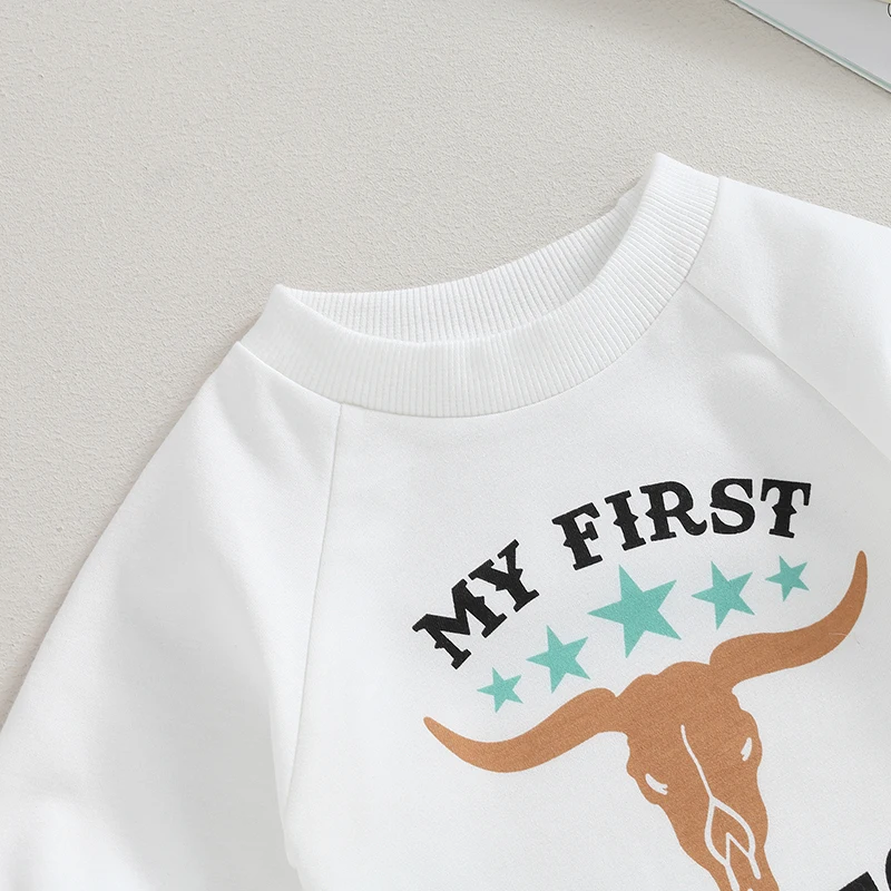 Baby Boy Western Bull Romper 5