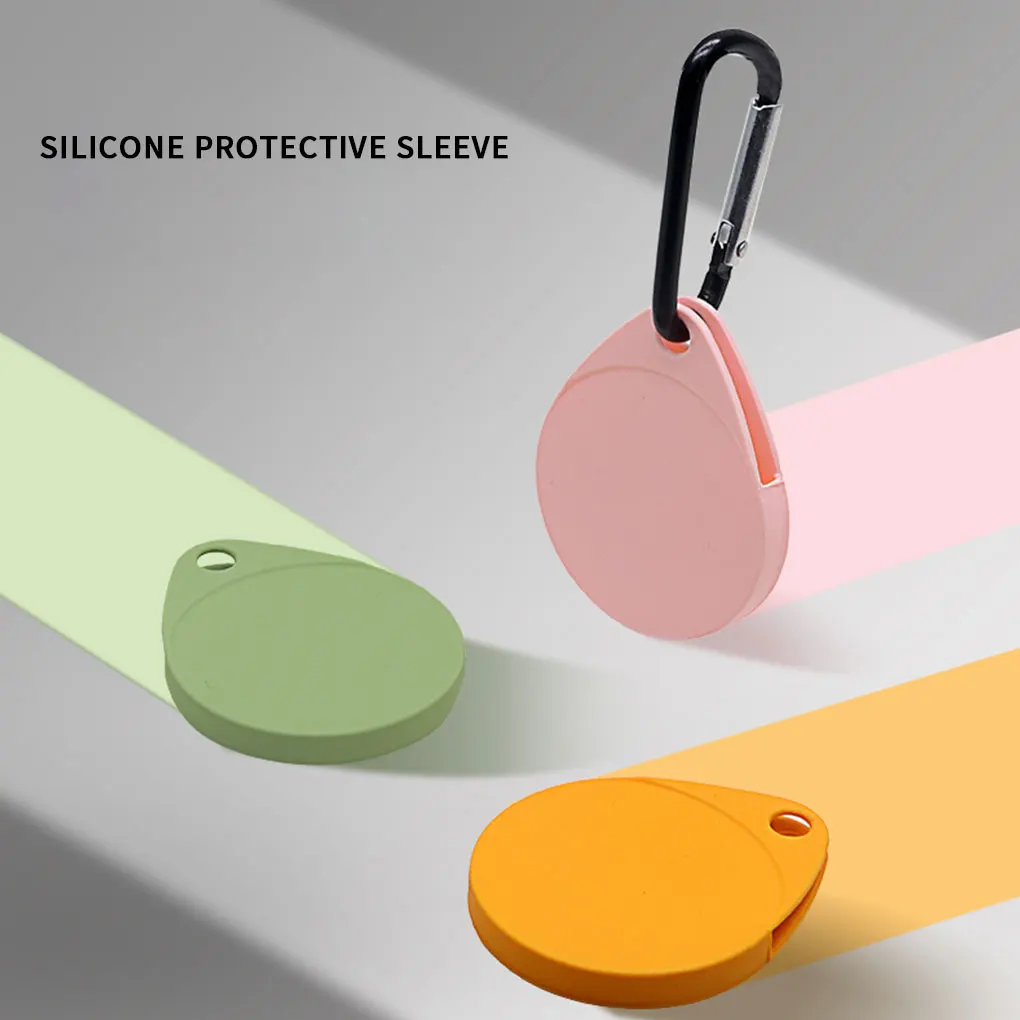 

Защита для локатора, защита от потери, трекер, фотомагнитный силиконовый трекер, замена для airtag, желтый