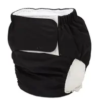 [Sigzagor]1 XL Adult Cloth Diaper Nappy Urinary Incontinence Pocket Reusable Insert Hook and Loop ABDL Age Play 26.7in to 50.4in 2