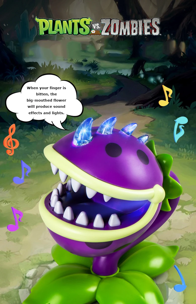 1xPlants vs Zombies Tricky Toys Chomper Genuine Licensed Toy Game