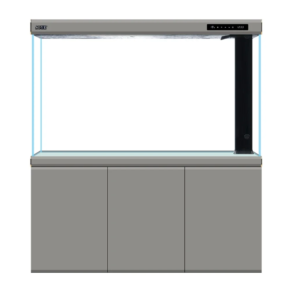 

Fish Tank Living Room Large Bottom Filter Super White Aquarium Smart Bottom Filter Partition Floor Household