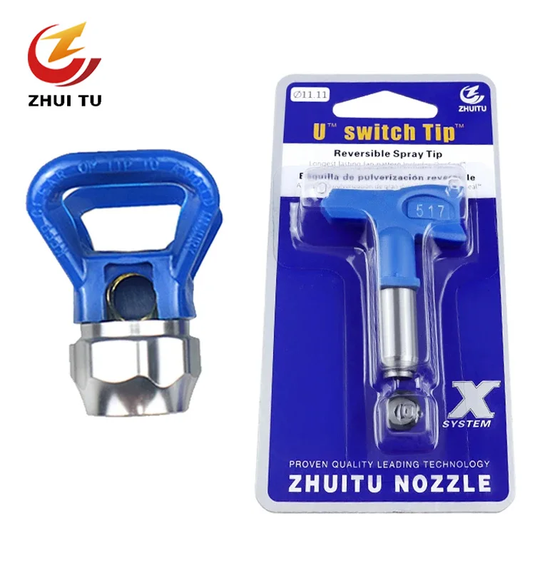 Airless Spray Tip Nozzle 515/517/519/655 Etc Model Nozzle Sprayer Airbrush Tip For Titan/Wagner Airless Paint Spray Gun 2 3 series spray paint latex paint putty high pressure airless sprayer nozzle airless spray gun nozzle suitable for titan wagner