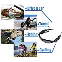 Stereo Wireless Bluetooth-compatible 5.0 Headset Telephone Sport Driving Cycling Sunglasses Riding Eyes Glasses With Sun Lens - Image 4
