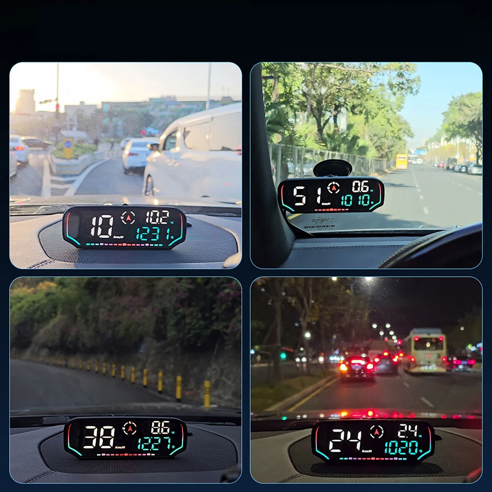  GPS HUD   ġ GPS Ʈ ڵ HUD  Ʈ  ˶  ð HD LED ÷ Ƿ  溸