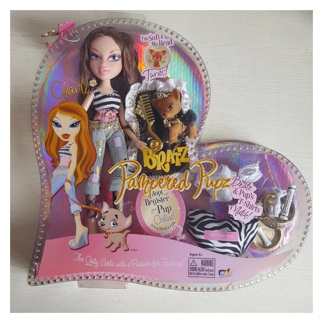 Old Original братц Doll Toys for Girls Kidz Concert Fashion Designer Rock Angelz on the Mic Sets for Cloe Sasha Dolls братц Gift 4