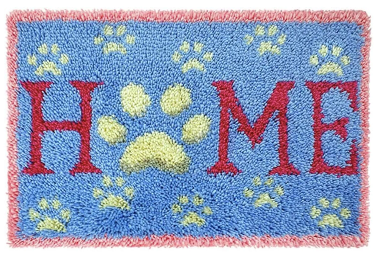 Latch Hook Rug Kit Home 20.5X15inch