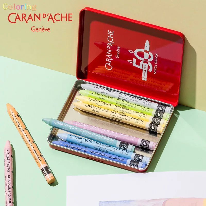 NEOCOLOR Ⅱ 50th Anniversary Limited Edition CARAN D'ACHE Water