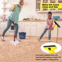 Cordless Rechargeable Automatic Window Vacuum Squeegee Portable Glass Cleaning Machine For Showers, Mirrors, Glass, & Countertop 3