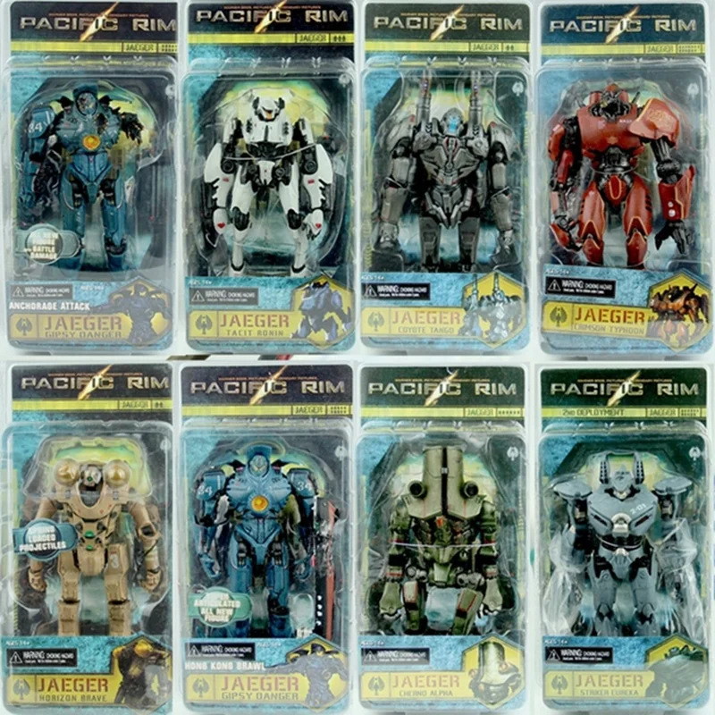 Bandai Pacific Rim Action Figure Red Tramp Storm Crimson Japanese Mecha Room Ornament Toy 7 Pollici Model Children Christmas Toys