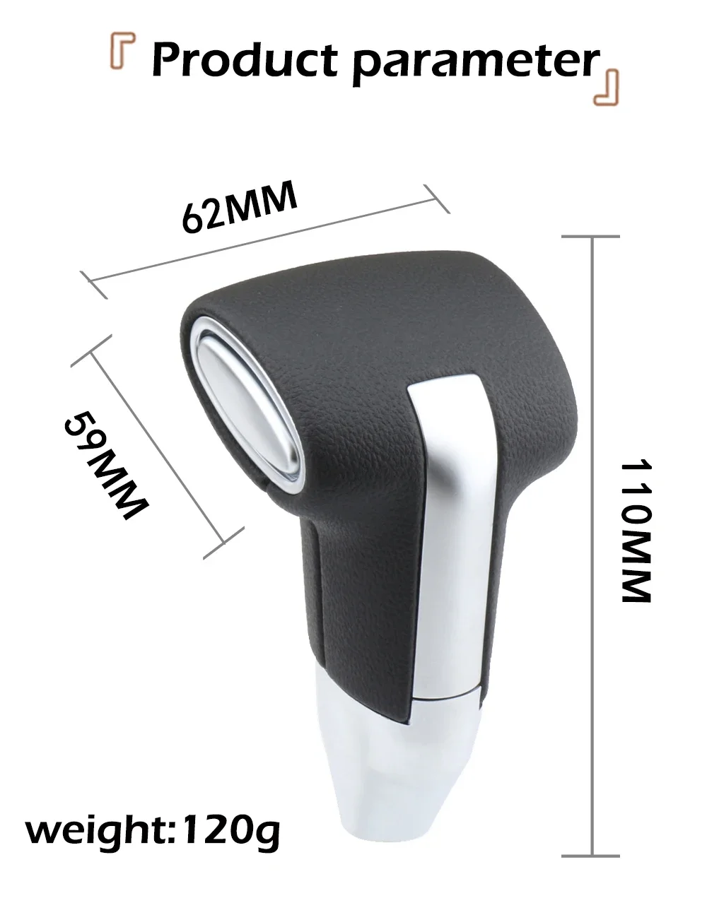 Gear Shift Knob For Mitsubishi OUTLANDER ASX EX l200 2022 Car Automatic Leather