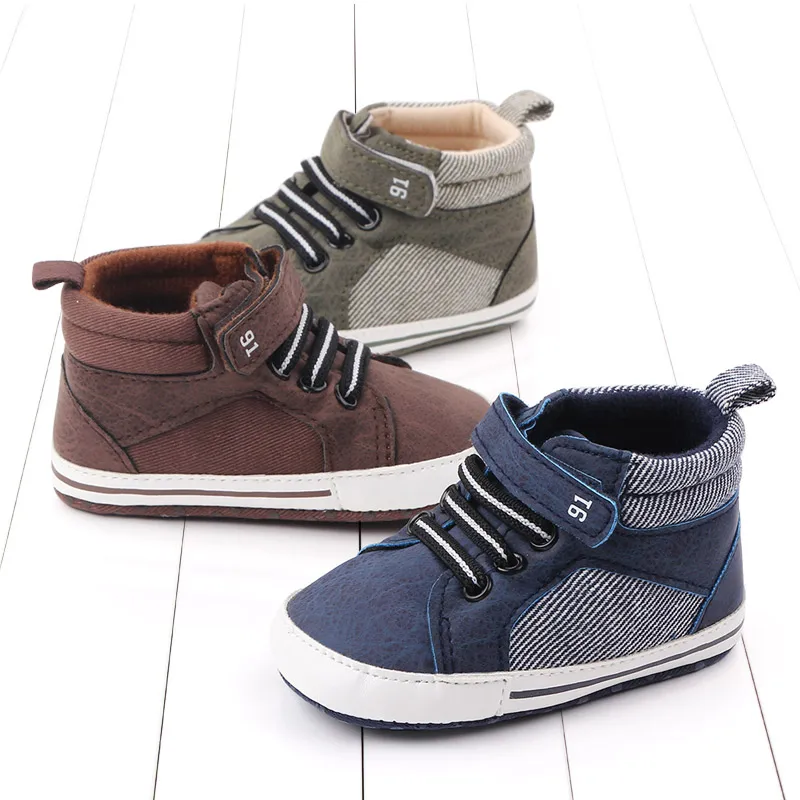 Baby Sneaker Causal Shoes High Quality Soft and Warm Anti-slip for Spring and Autumn 0-18 Months Newborn First Step Baby Shoes 2