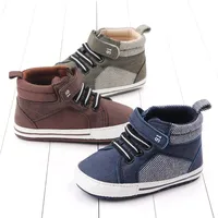 Baby Sneaker Causal Shoes High Quality Soft and Warm Anti-slip for Spring and Autumn 0-18 Months Newborn First Step Baby Shoes 2