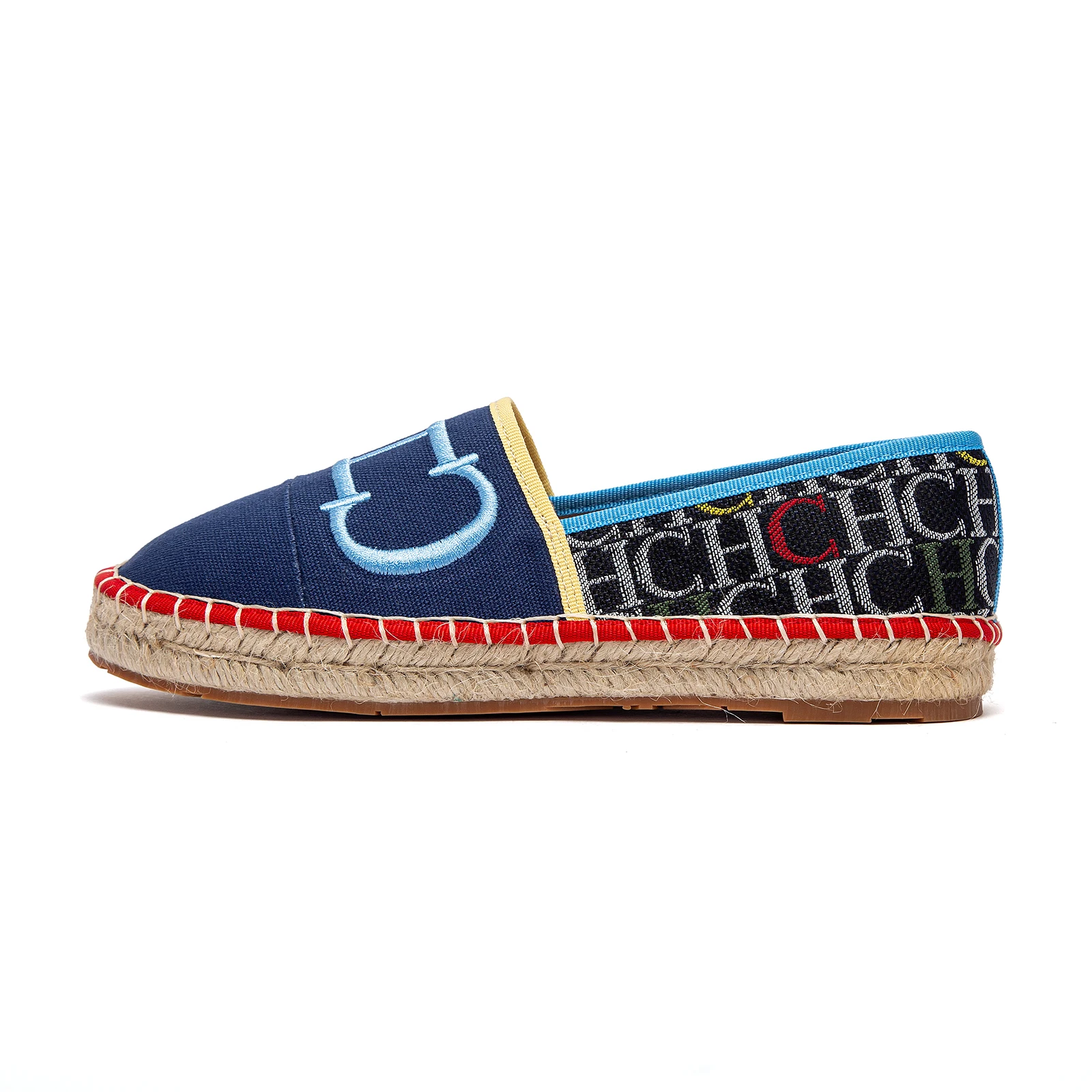 CHCH Women's Flat Shoes New Fashionable Splicing Women's Beach Shoes Anti slip Mommy Shoes 3