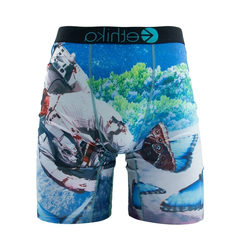 ETHIKA Sexy Men Underwear Boxers Shorts Cueca Men's Panties Underpants Male Boxershorts Plus Size XXXL Breathable Boxer Briefs 4